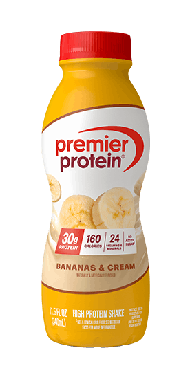 Bananas & Cream Protein Shake