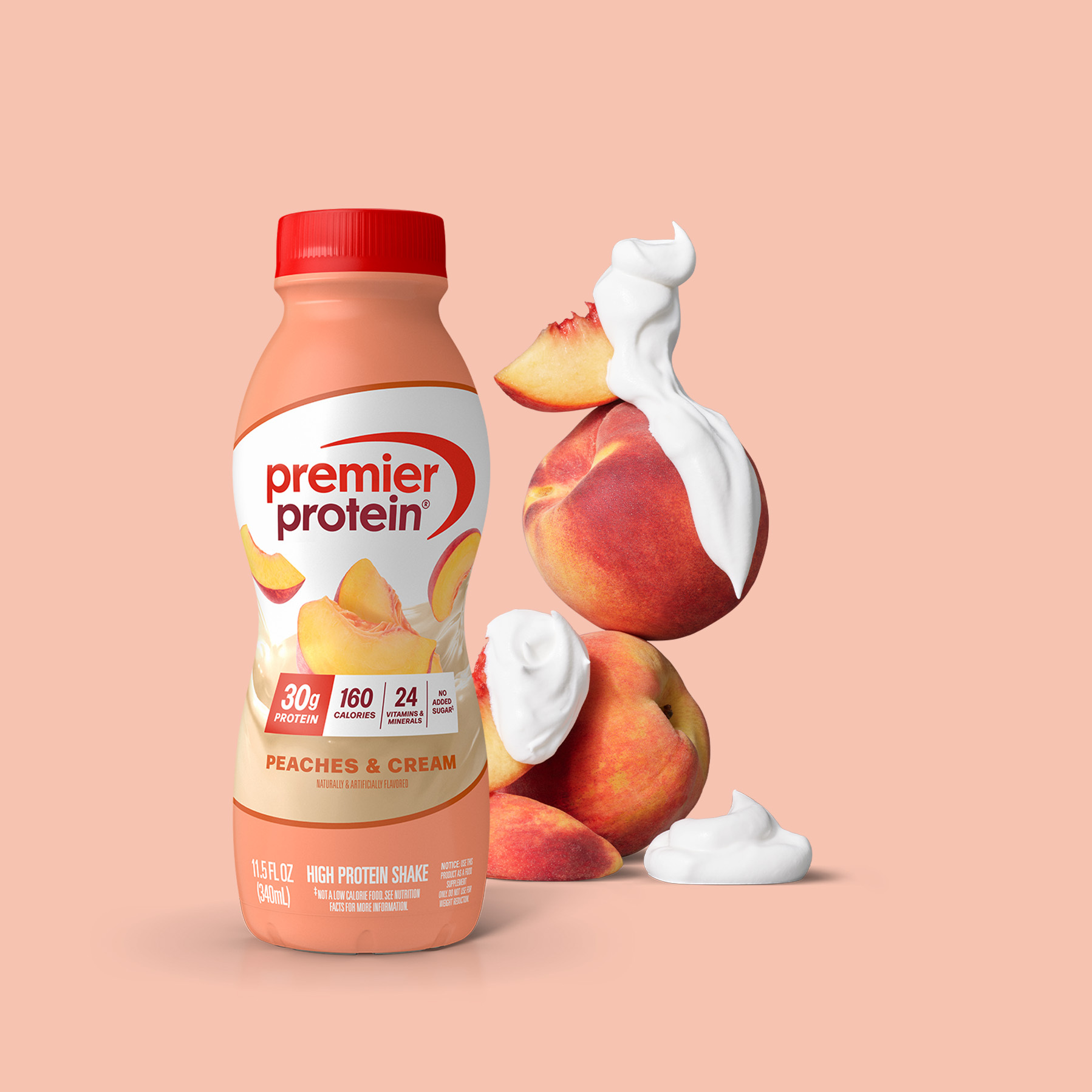 Peaches & Cream Protein Shake - Image 3