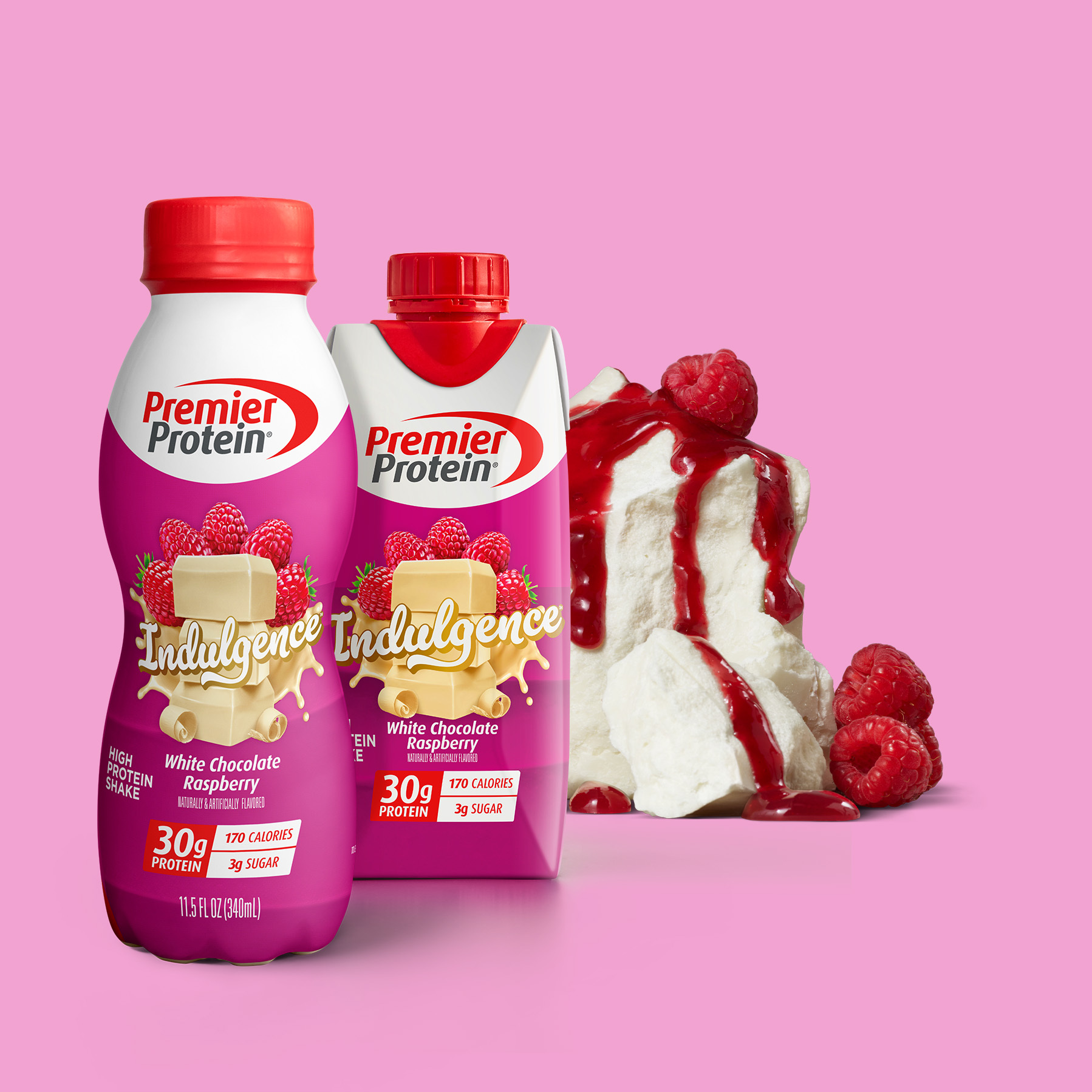 White Chocolate Raspberry Indulgence Protein Shake - Image 4